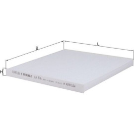 MAHLE Filter, Innenraumluft LA 876