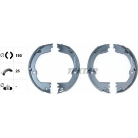 Handbremsbacken Hyundai Santa Fe 2.0-3.3 4Wd 12 91082700