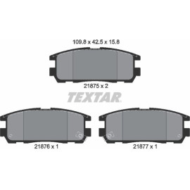 Bremsbelagsatz Opel T. Frontera 2187501