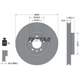 Bremsscheibe 92307605 Bremsscheibe 92307605