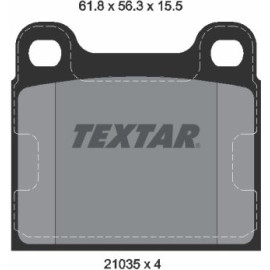 Textar Bremsbelagsatz 2103501 Textar Bremsbelagsatz 2103501