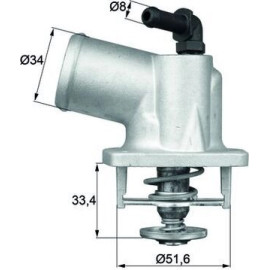 Integralthermostat mit Dichtung TI 54 92D