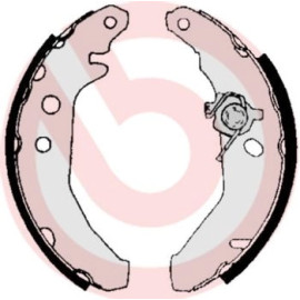 Bremsbackensatz HA S 24 516