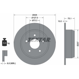 Bremsscheibe Jeep T. Grand Cherokee 99 92113700