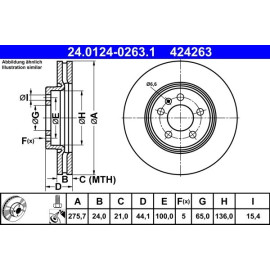 Bremsscheibe 24.0124-0263.1