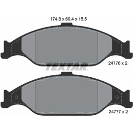 BREMSBELAGSATZ FORD P. USA MUSTANG 3,8-4,6 99-04183,5 X 60,5 X 15,4 2477601