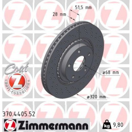 ZIMMERMANN Bremsscheibe 370.4405.52