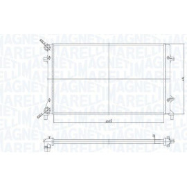 Magneti Marelli Motorkühler 350213853000
