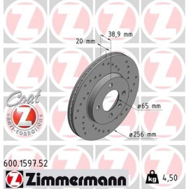 17 481 014 Sport Bremsscheibe VA Sport 600.1597.52