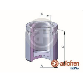 Kolben, Bremssattel D025544 Kolben, Bremssattel D025544