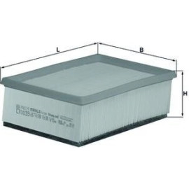 MAHLE Luftfilter LX 1033 MAHLE Luftfilter LX 1033
