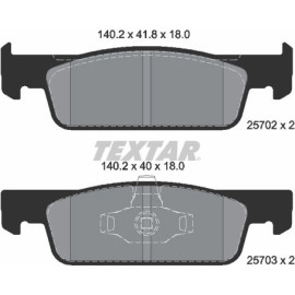Textar Bremsbelagsatz 2570201 – 15/16 Zoll Textar Bremsbelagsatz 2570201 – 15/16 Zoll