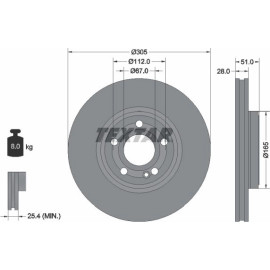 Bremsscheibe 92323405