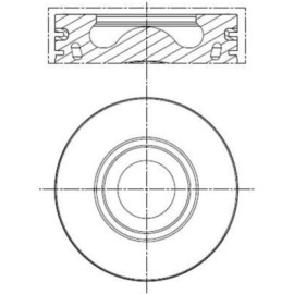 MAHLE Kolben 013 PI 00136 002