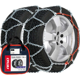 AMiO Schneeketten KB-260 für 4×4, 16 mm, 2 Stück mit Tasche – 02125