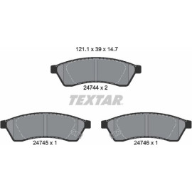 Bremsbelagsatz Chevrolet T. Epica 1.8/2.0/2.5 06 2474401