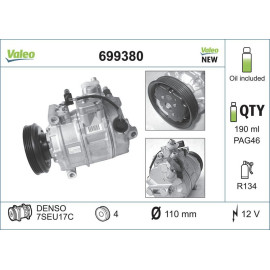 Kompressor, Klimaanlage 699380
