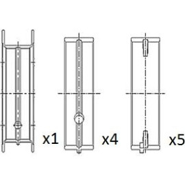 FAI AutoParts Kurbelwellenlager BM1049-STD