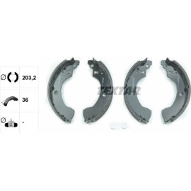 Bremsbacken Nissan Almera 00 91064400