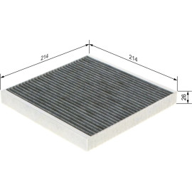 Aktivkohlefilter 1987432499