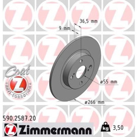 Zimmermann Bremsscheibe 590.2587.20