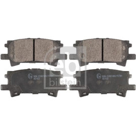 FEBI BILSTEIN Bremsbelagsatz, Scheibenbremse 116334