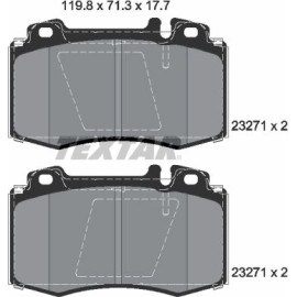 Bremsbelagsatz Db P. W163/W220/R230 98-12 2327102