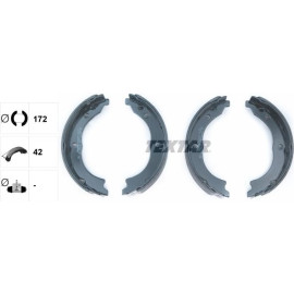 Bremsbacken Fiat Ducato 00 91062100