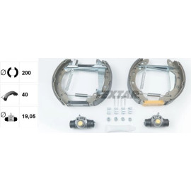 SATZ BREMSBACKEN VW PASSAT/GOLF/VENTO 93 84018301