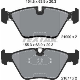 Bremsbelagsatz Bmw P. E39 10/96 2199003