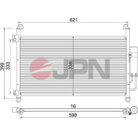 JPN Kondensator, Klimaanlage 60C9101-JPN