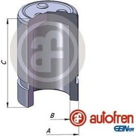 Kolben, Bremssattel D025384 Kolben, Bremssattel D025384