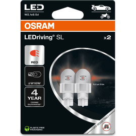 921DRP-2BL OSRAM LEDriving SL W16W LED-Lampen 12 V Rot - 2 Stück - 921DRP-2BL 921DRP-2BL OSRAM LEDriving SL W16W LED-Lampen 12 V Rot - 2 Stück - 921DRP-2BL