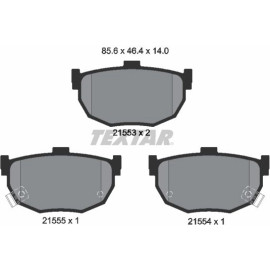 Textar Bremsbelagsatz 2155301 Textar Bremsbelagsatz 2155301