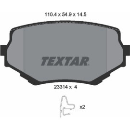 Bremsbelagsatz Suzuki P. Vitara -98/Grand Vitara 98 2331401