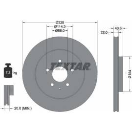 Bremsscheibe 92349003