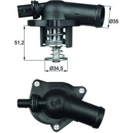 Integralthermostat TI 17 109
