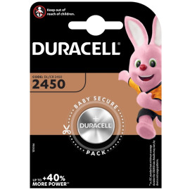Duracell Lithium CR2450 Knopfbatterie 1 Stk Blister 5000394030428