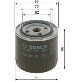 Ölfilter 0 451 203 154