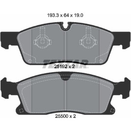 Bremsbelagsatz Db P. W166/X166 Gl/Ml 11 û Usa-Version 2519201