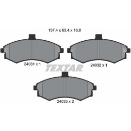 Bremsbelagsatz Hyundai P. Elantra 00-/Matrix 01-05 2403101