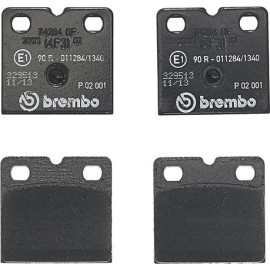BREMBO Bremsklötze HA P 02 001 BREMBO Bremsklötze HA P 02 001