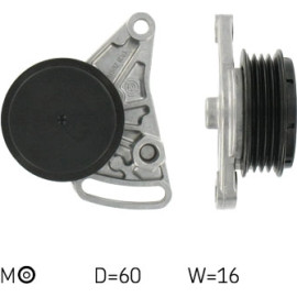 Spannrolle Multi-V VKM 31059