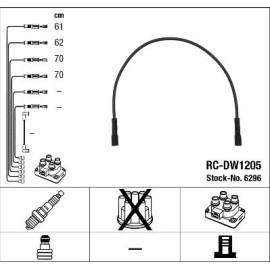 RC-DW1205 NGK - Zündkabelsatz 6296