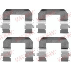 Quick Brake Montagesatz für Bremsbeläge 109-1617 Quick Brake Montagesatz für Bremsbeläge 109-1617