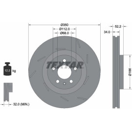 Bremsscheibe 92319105 Bremsscheibe 92319105