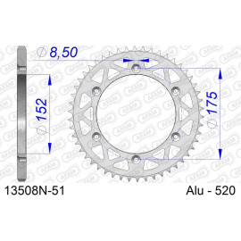 AFAM 13508N-51