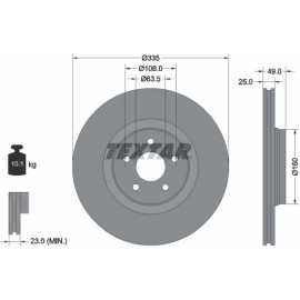 Bremsscheibe 92317805
