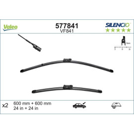 VM841 VALEO Silencio X.TRM Wischer 577841