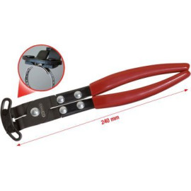 KS TOOLS Zange für Schlauchschellen, 240 mm 115.1185